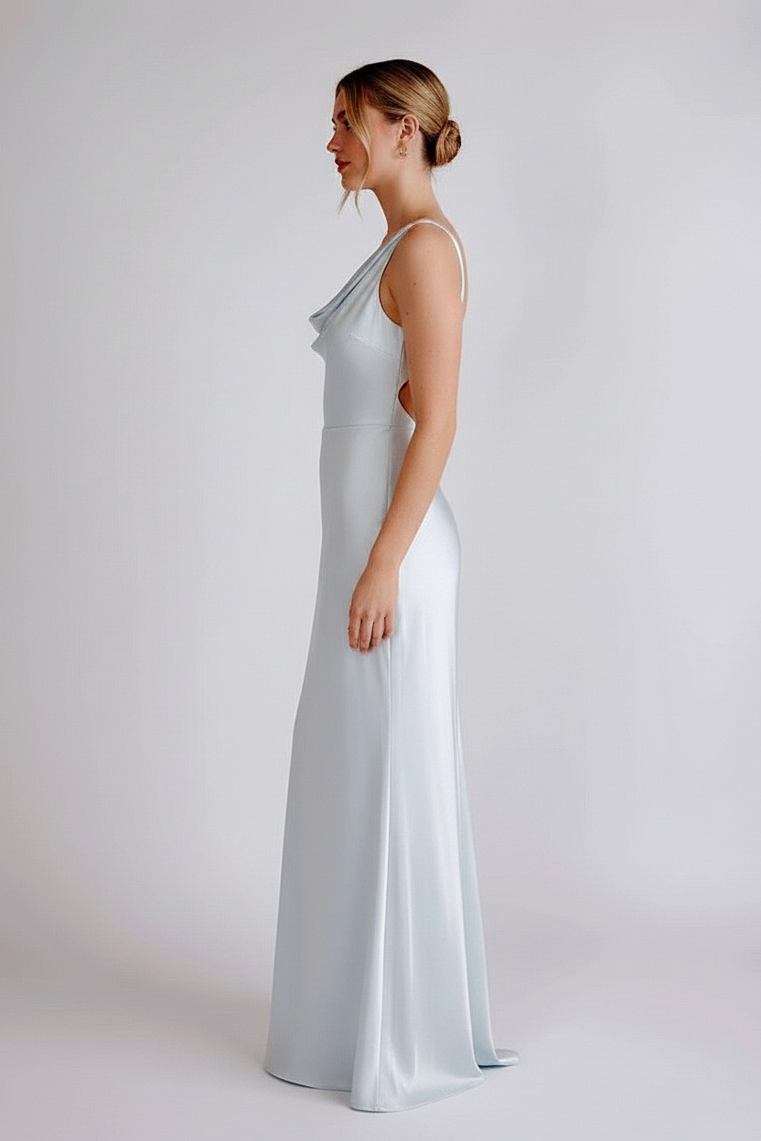 MAY - Elegant Silk Maxi Dress