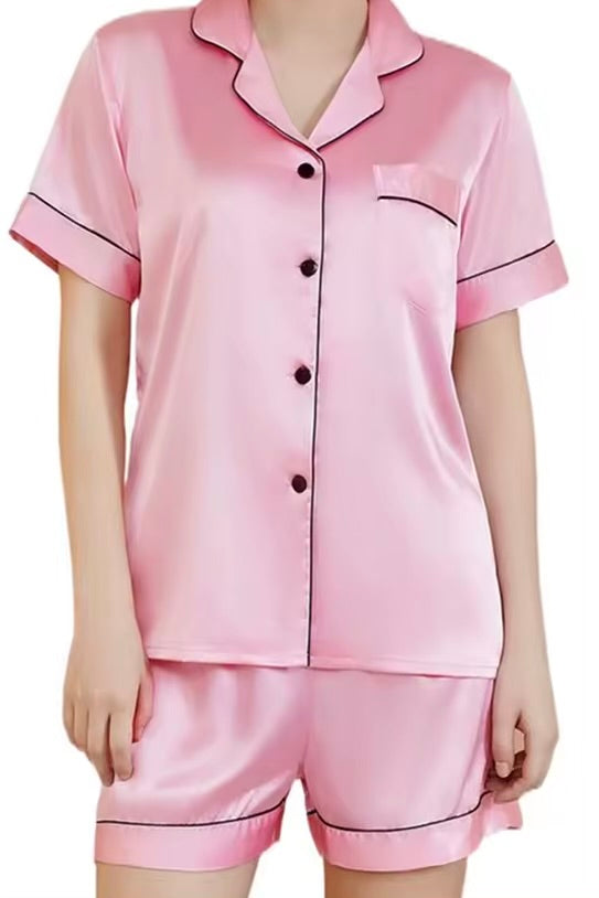 ISABELLE – Silk Short Pajama Set for Women